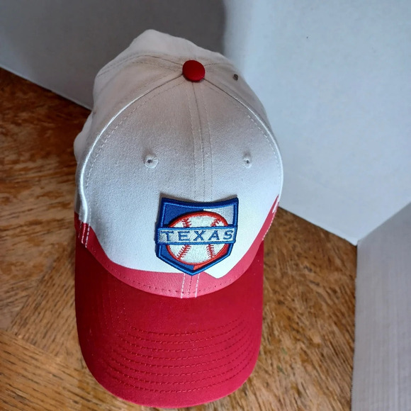 Texas Rangers Snapback Yums Hat All American Cut Splattered Paint Look. Has some - Picture 2 of 9